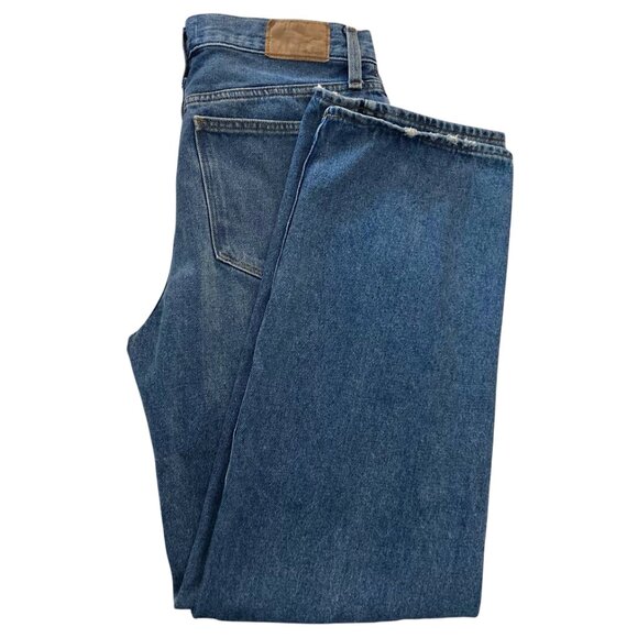 MADEWELL The Baggy Straight Jeans Blue Firthway Wash - Picture 9 of 14